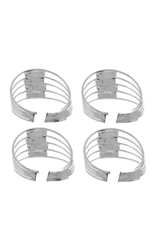 Set of 2 silver plated everyday wear bichiya