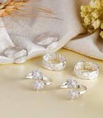 Set of 3 silver traditional bichiya