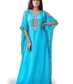Firoji color arabian style kaftan