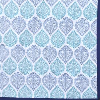 Texstylers cotton 4 seater jaipuri 40x60 inches center rectangular table cloth 2