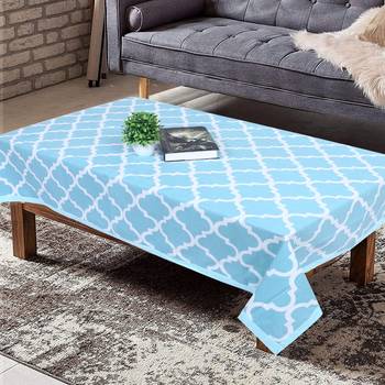 Texstylers cotton 4 seater jaipuri 40x60 inches center rectangular table cloth 1