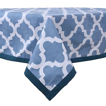 Texstylers cotton 4 seater jaipuri 40x60 inches center rectangular table cloth 2