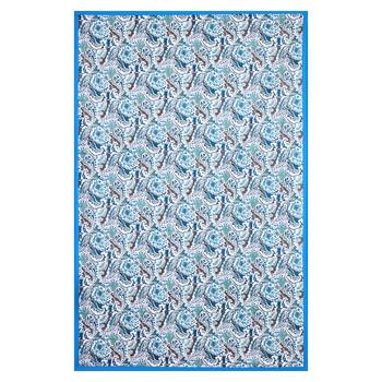 Texstylers cotton 4 seater jaipuri 40x60 inches center rectangular table cloth 4