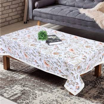 Texstylers cotton 4 seater jaipuri 40x60 inches center rectangular table cloth 1