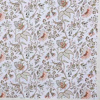 Texstylers cotton 4 seater jaipuri 40x60 inches center rectangular table cloth 2