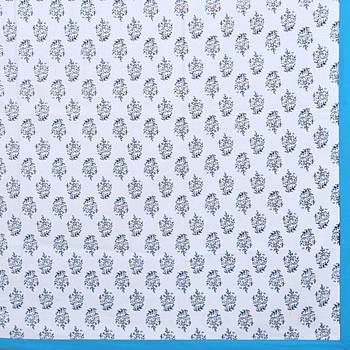 Texstylers cotton 4 seater jaipuri 40x60 inches center rectangular table cloth 2
