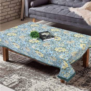 Texstylers cotton 4 seater jaipuri 40x60 inches center rectangular table cloth 1