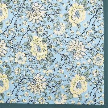 Texstylers cotton 4 seater jaipuri 40x60 inches center rectangular table cloth 2