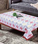 Texstylers cotton 4 seater jaipuri 40x60 inches center rectangular table cloth