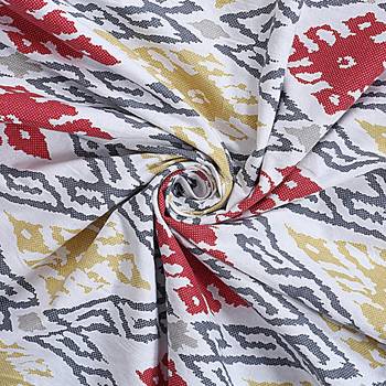 Texstylers cotton 4 seater jaipuri 40x60 inches center rectangular table cloth 2