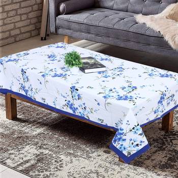 Texstylers cotton 4 seater jaipuri 40x60 inches center rectangular table cloth 1