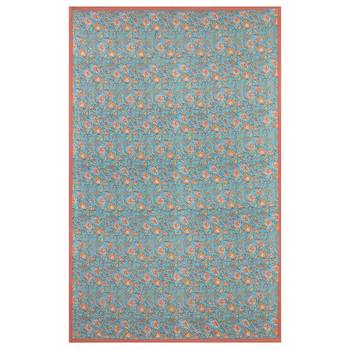 Texstylers cotton 4 seater jaipuri 40x60 inches center rectangular table cloth 4