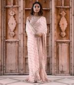 Blush Pink Viscose  Saree