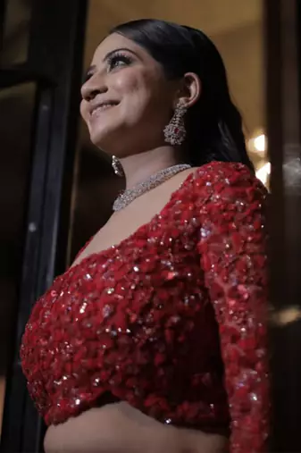 Red Lehengas Set