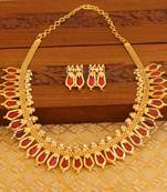Gold Platted Palakka Necklace