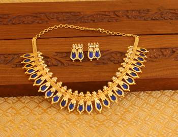 Gold Platted Palakka Necklace 1
