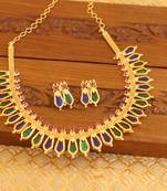 Gold Platted Palakka Necklace