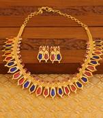 Gold Platted Palakka Necklace
