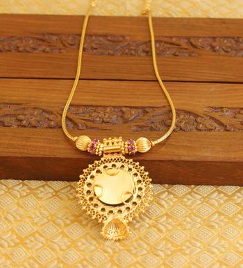 Gold Platted Krishna Necklace 3