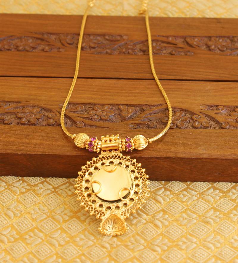 Gold Platted Krishna Necklace