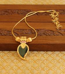 Gold Platted Mango Palakka Necklace