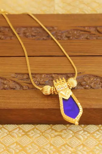 Gold Platted Palakka Necklace