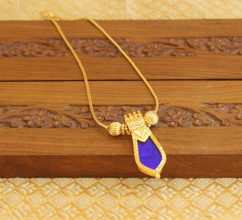 Gold Platted Palakka Necklace