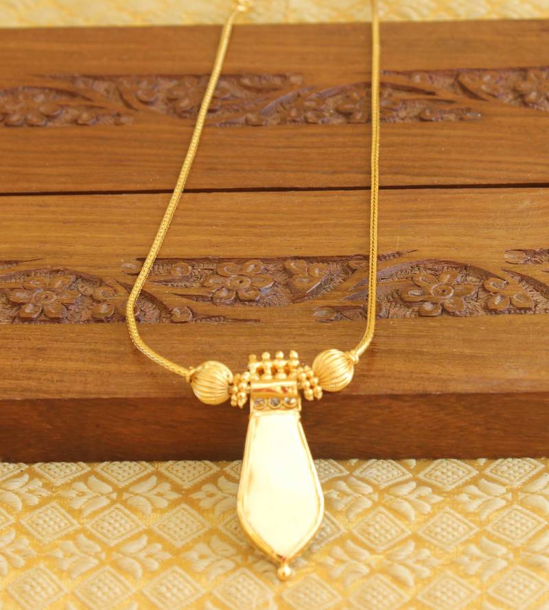 Gold Platted Palakka Necklace