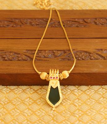 Gold Platted Palakka Necklace 1