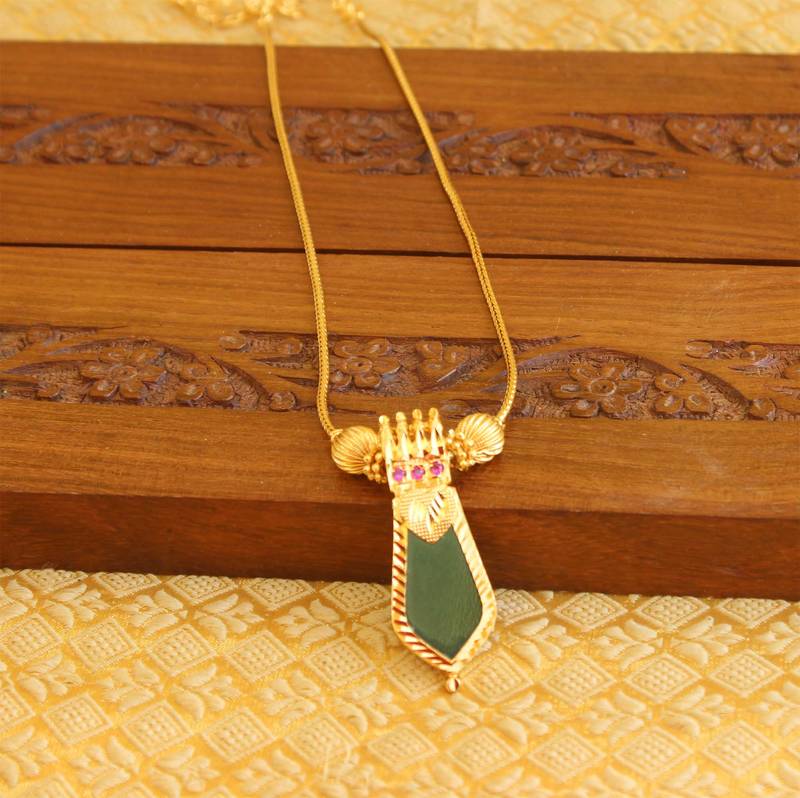 Gold Platted Palakka Necklace