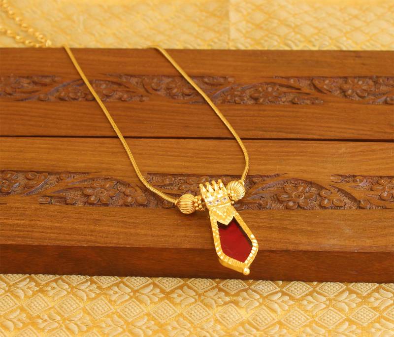 Gold Platted Palakka Necklace