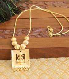 Gold Platted Lakshmi Necklace