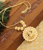 Gold Platted Lakshmi Necklace
