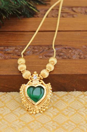 Gold Platted Palakka Necklace