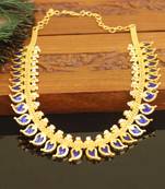 Gold Platted Mango Palakka Necklace