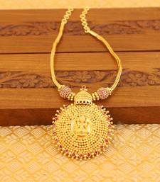 Gold Platted Lakshmi Necklace