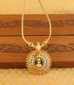 Gold Platted Palakka Lakshmi Necklace