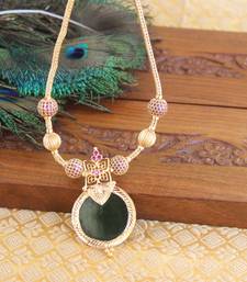 Gold Platted Palakka Necklace Set