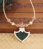 Gold Platted Palakka Necklace Set