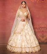 Pink Garden Of Swans Lehenga Set