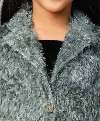 Glam up girls party fur jacket with palazzo pant 3