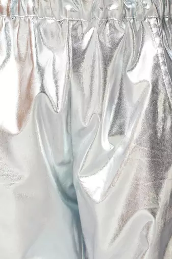 Glam up girls shimmer blue party top