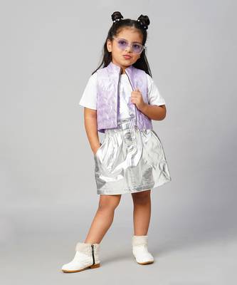 Glam up party lavender shimmer jacket 1
