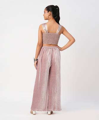 Glam up girls grey party co-ord set 5