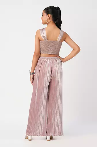 Glam up girls grey party co-ord set