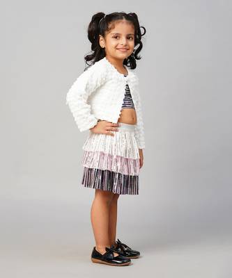 Razzle dazzle party white jacket 2