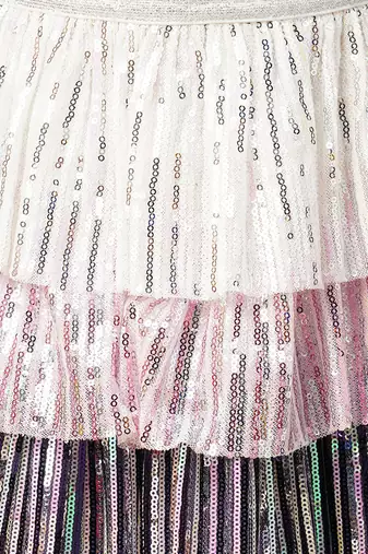 Razzle dazzle party white jacket