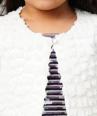 Razzle dazzle party white jacket 5