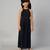Glam up girls party velvet navy jumpsuit