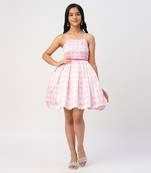 Barbie ballerina pink shimmer party dress